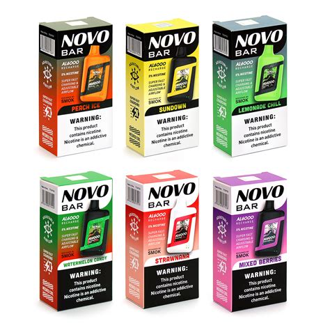 novo bar smok|Smok Novo Bar AL6000 Disposable Vape